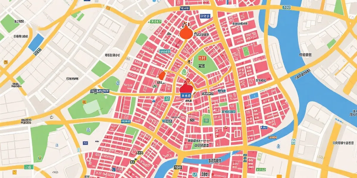 公司地址地图示意